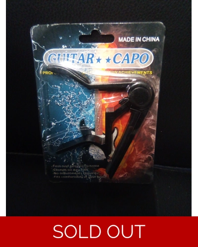 Fast grip guitar capo